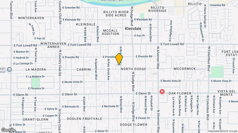 3005 N Richey Blvd-Unit -3005 Mapa y Detalles de la Ubicación