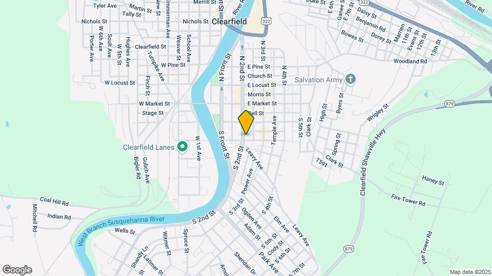 120 S 2nd St Map and Location Details