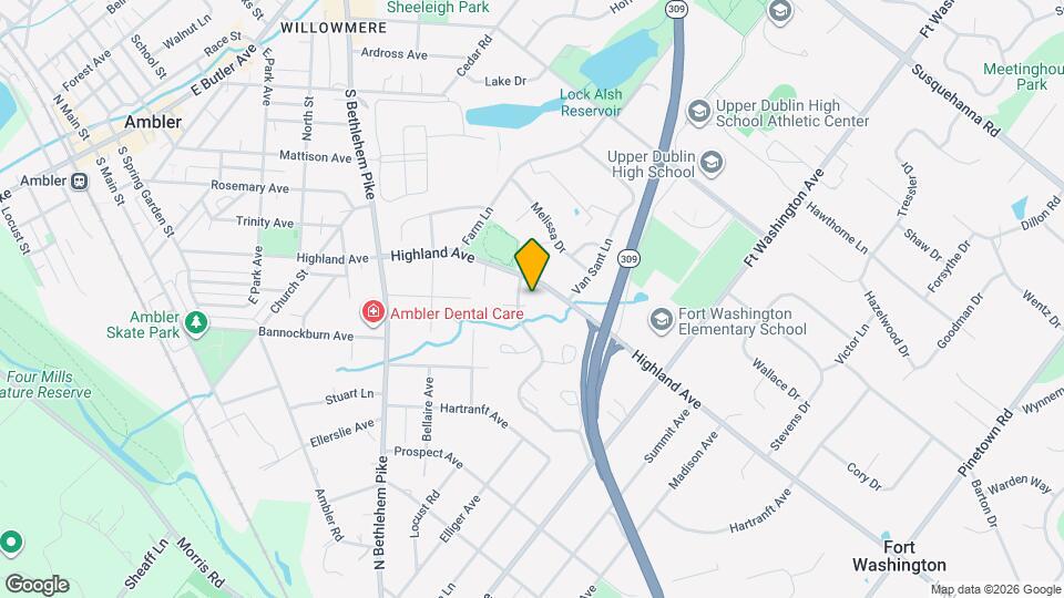 2205 Ash Grove Rd Map and Location Details