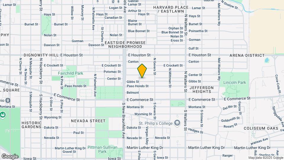 1111 Gibbs St Map and Location Details