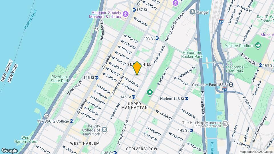 421 W 148th St Map and Location Details