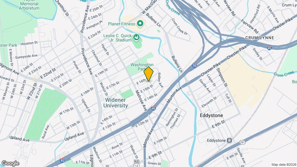 1510 Washington Ave Map and Location Details