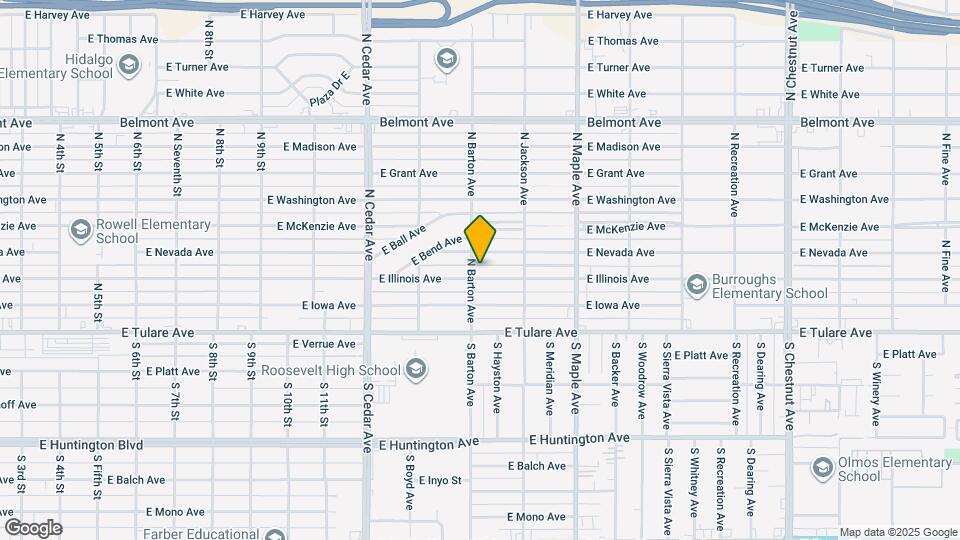4509 E Illinois Ave Map and Location Details
