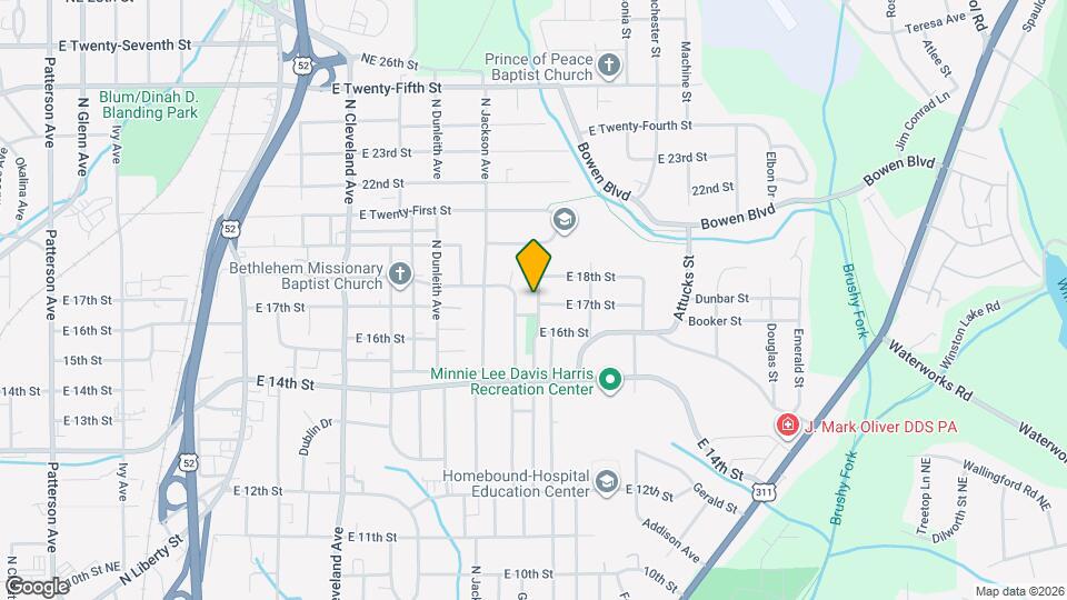 1710 Gray Ave NE Map and Location Details