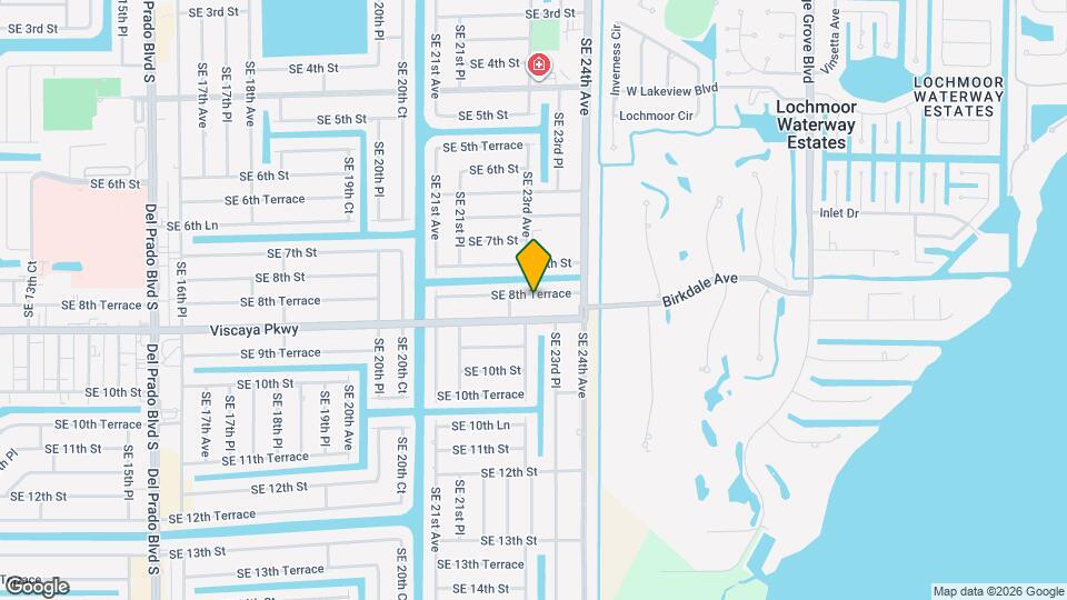 2304 SE 8th Terrace Map and Location Details