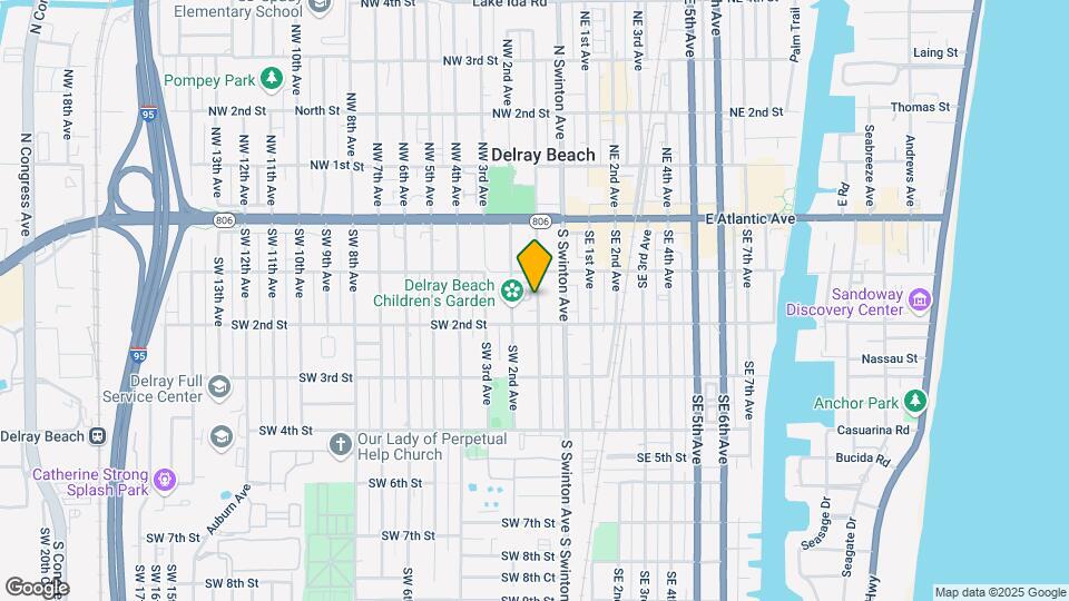 122 SW 1st Ave Map and Location Details