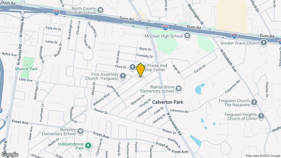 107 Anistasia Dr Map and Location Details