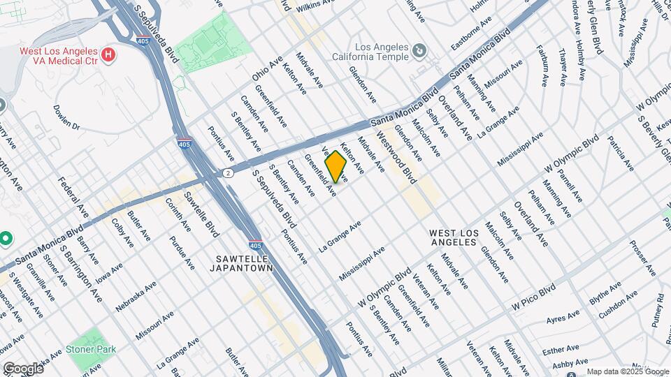 1888 Greenfield Ave, Unit 203 Map and Location Details