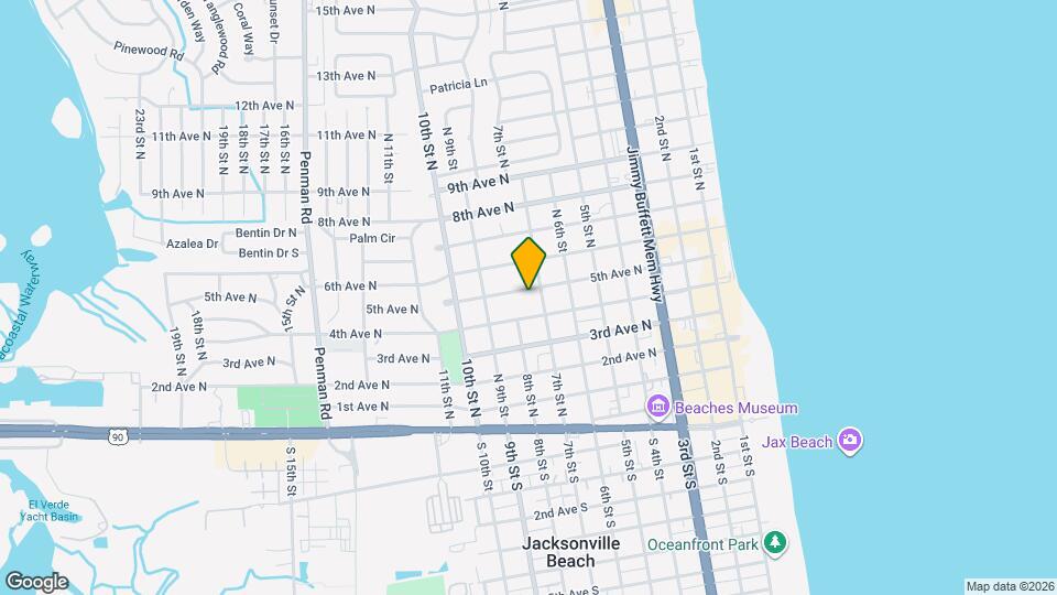 718 5th Ave N Map and Location Details