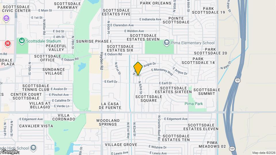 3138 N 83rd St Map and Location Details