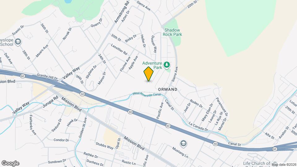 3237 Winter Park Ave Map and Location Details