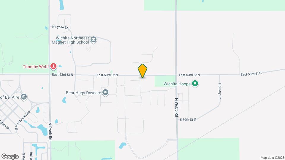 5378 N Toben Dr Map and Location Details