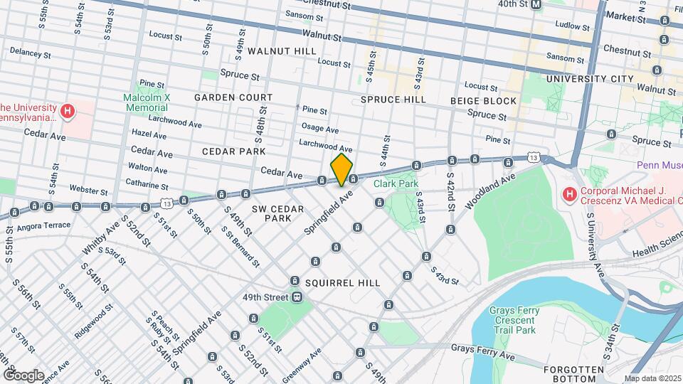 4529 Springfield Ave, Unit 2F Mapa y Detalles de la Ubicación
