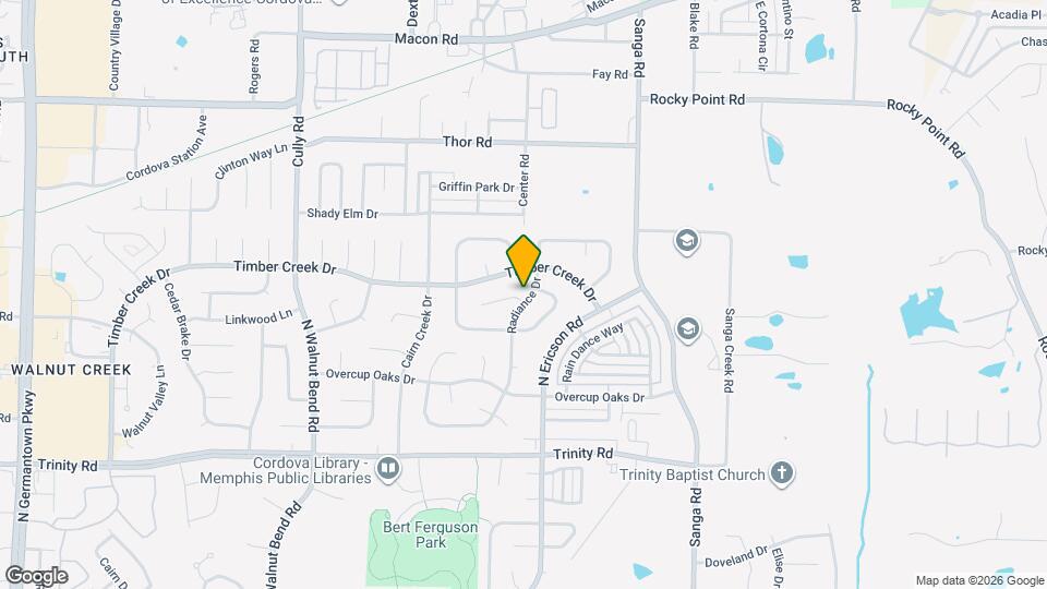 817 Radiance Dr Map and Location Details