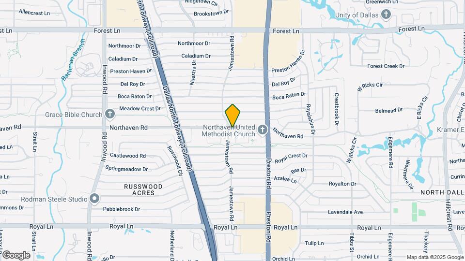11248 Jamestown Rd Map and Location Details