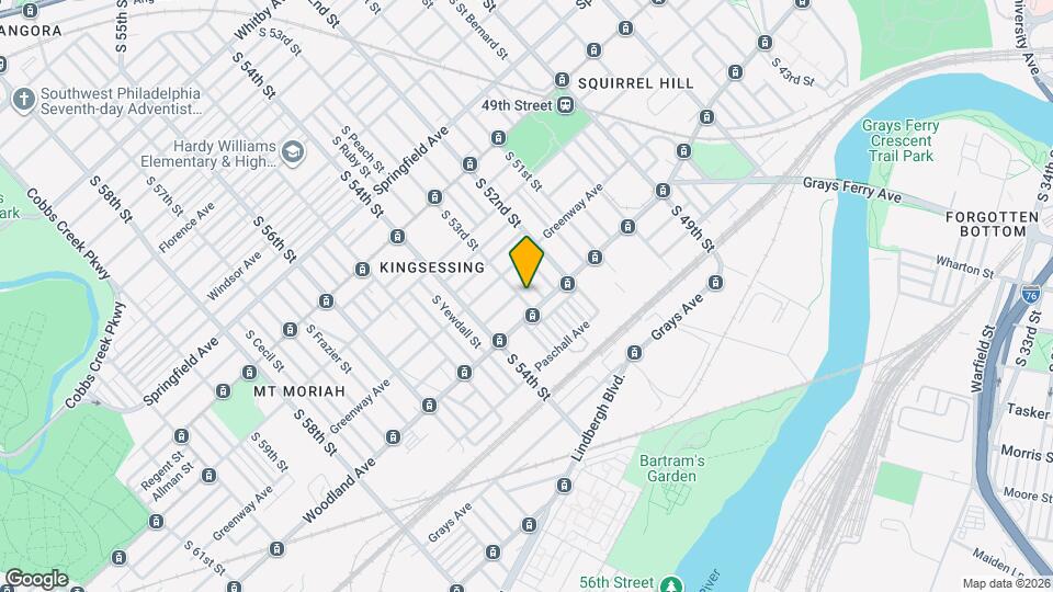 1641 S 53rd St Map and Location Details