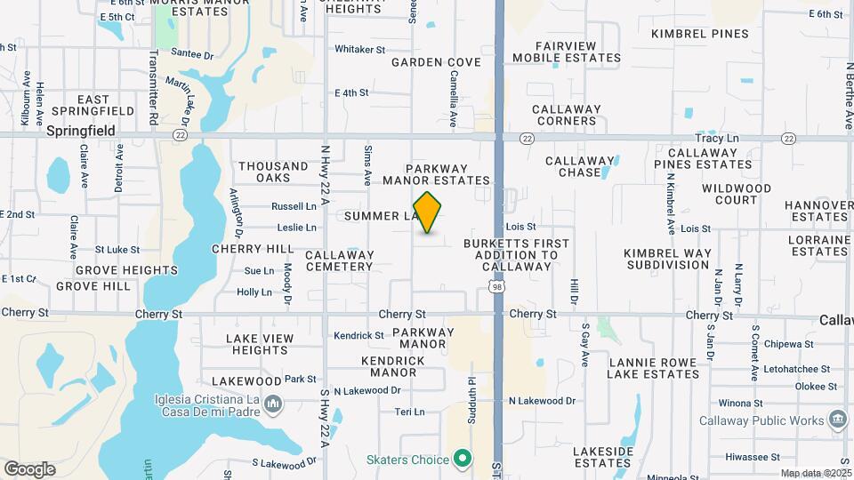 5307 Seneca Ln Map and Location Details