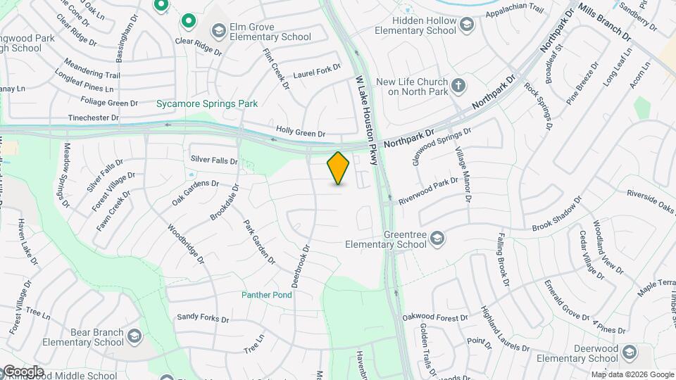 3227 Glade Springs Dr Map and Location Details