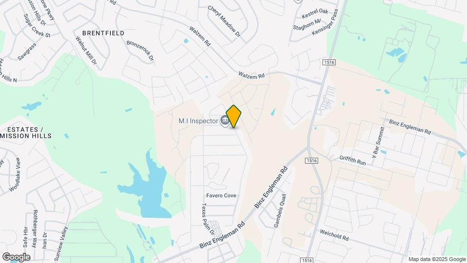 8525 Amistad Cove Mapa y Detalles de la Ubicación