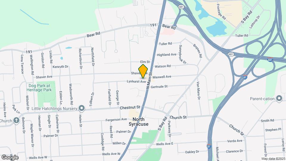 104 Lynhurst Ave Mapa y Detalles de la Ubicación