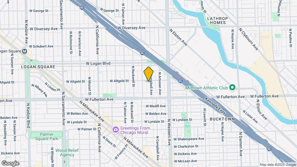 2448 N Campbell Ave, Unit J09P Map and Location Details