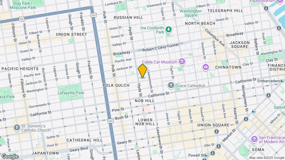 1473 Clay St Map and Location Details