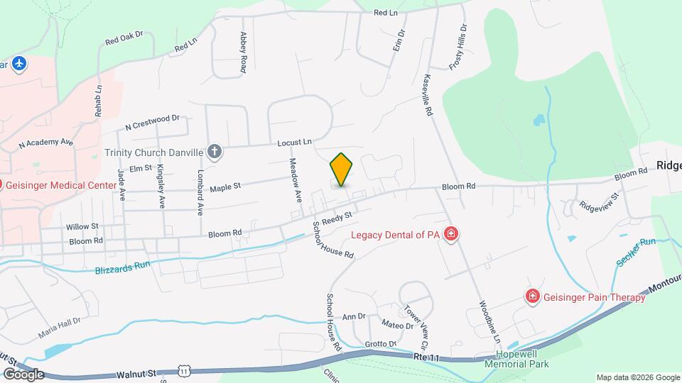 190 Cortland Dr Map and Location Details