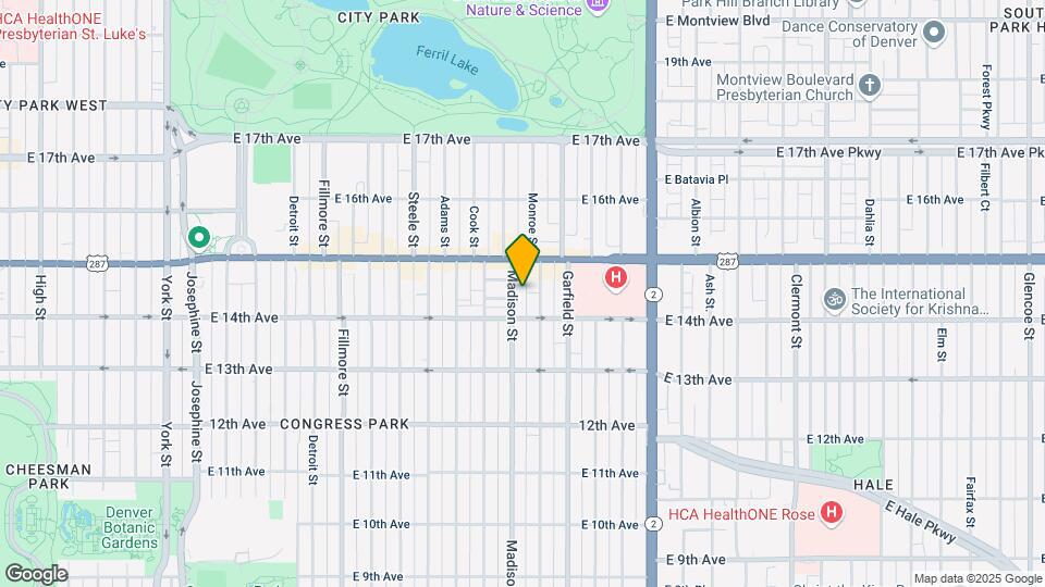 1432 Madison St Map and Location Details