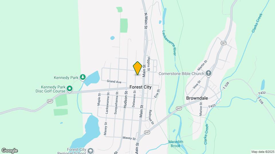 734 Delaware St Map and Location Details