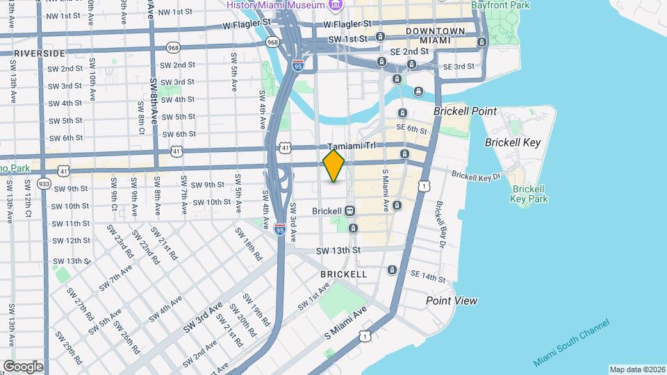 132 SW 9th St Map and Location Details