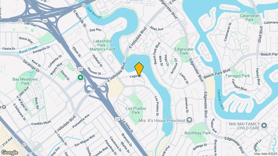 1554 Lago St Mapa y Detalles de la Ubicación