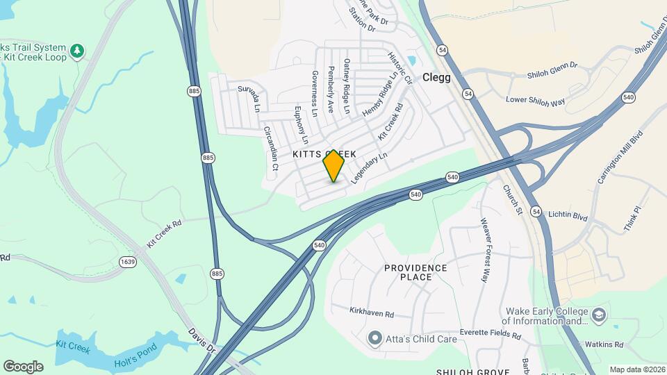 1624 Legendary Ln Map and Location Details