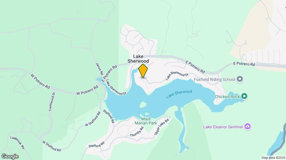 268 Lake Sherwood Dr Map and Location Details