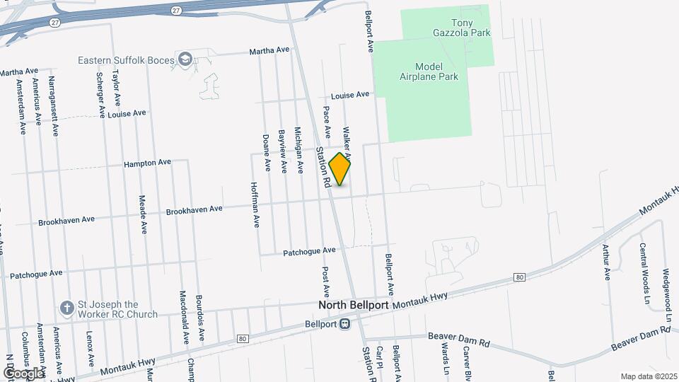 547 Brookhaven Ave Map and Location Details