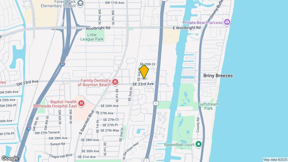 405 SE 23rd Ave Map and Location Details