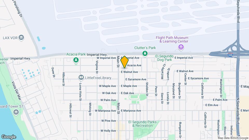 909 Pepper St Mapa y Detalles de la Ubicación