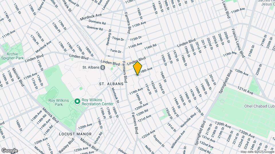 118-12 190th St Map and Location Details