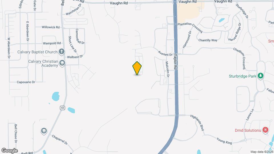 3712 Claiborne Cir Map and Location Details