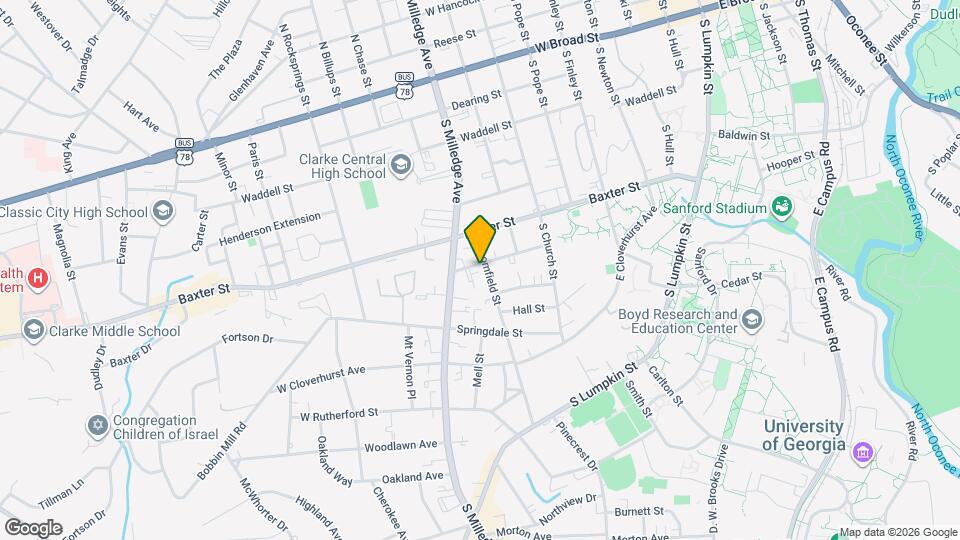 415 Peabody St Map and Location Details