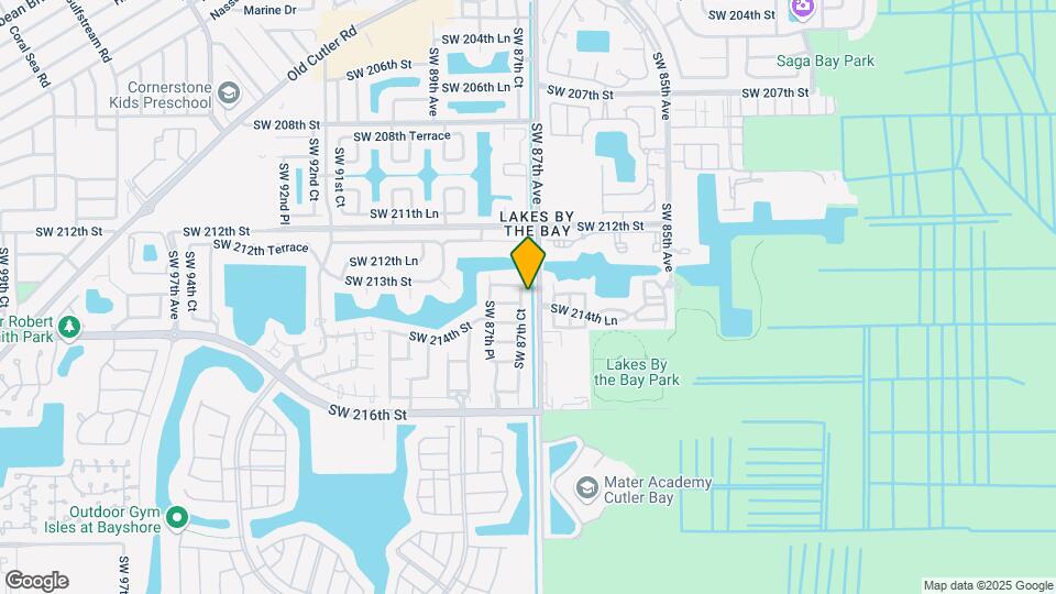 21339 SW 87th Ct Map and Location Details