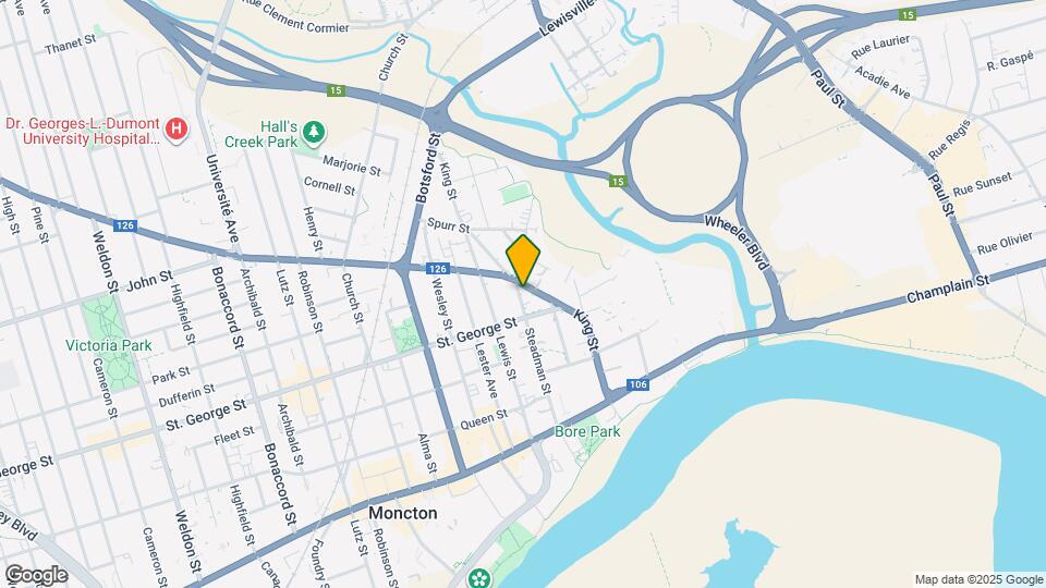 127-127 Steadman St Map and Location Details