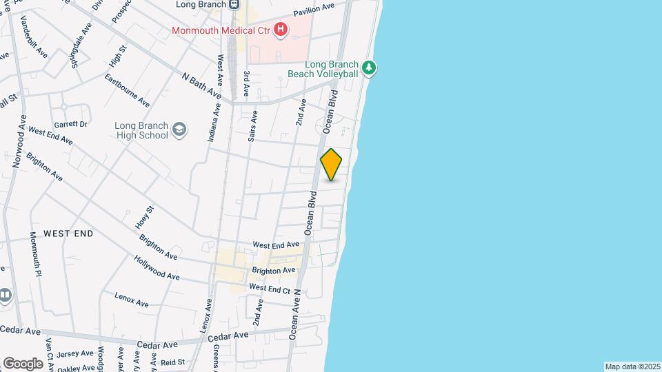 480 Ocean Ave Mapa y Detalles de la Ubicación