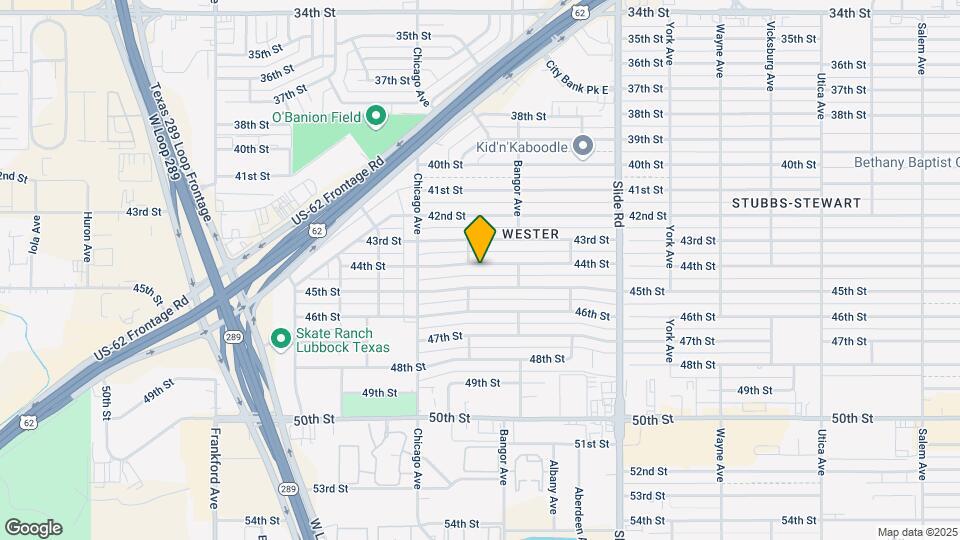 5411 44th St Map and Location Details