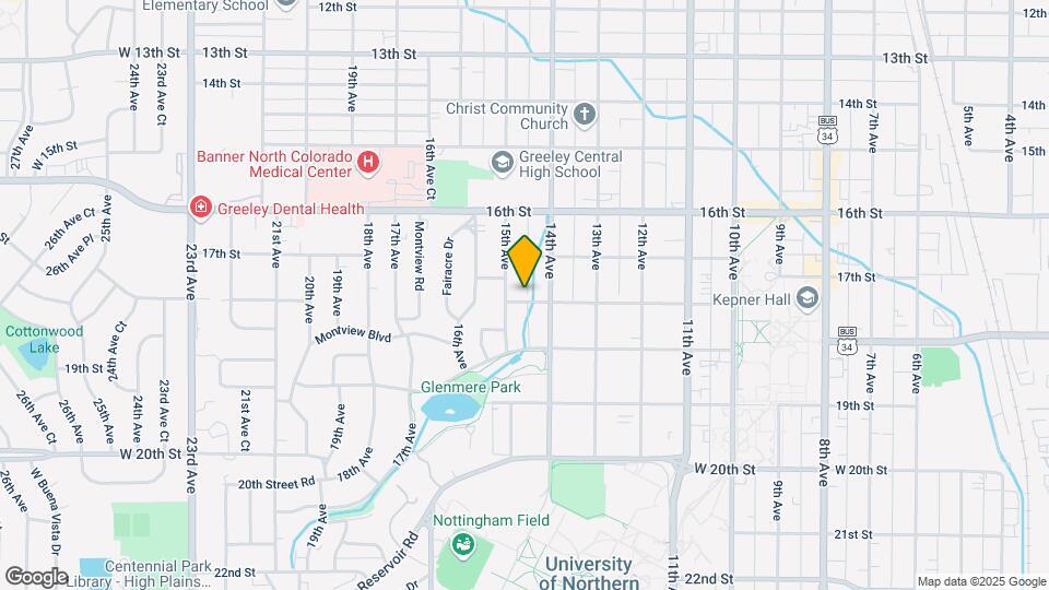 1419 18th St Map and Location Details