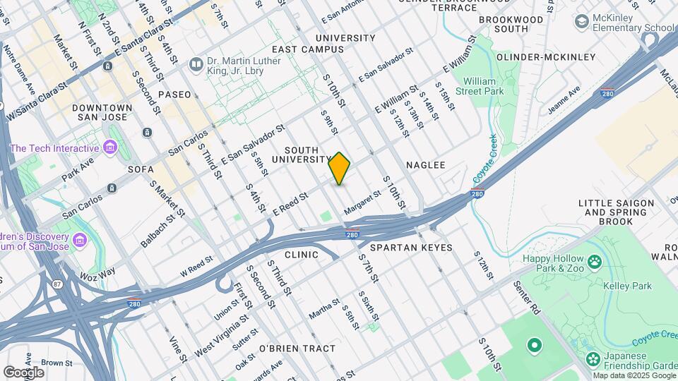 633 S 8th St Mapa y Detalles de la Ubicación