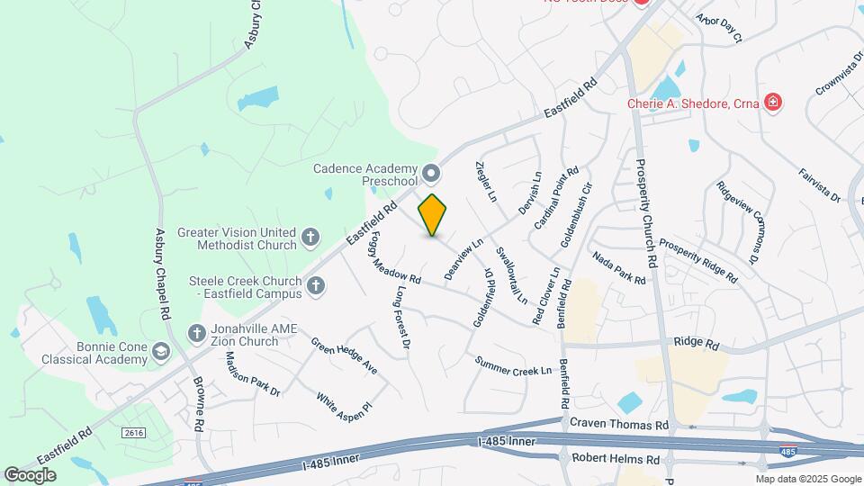 6611 Eastfield Park Dr Mapa y Detalles de la Ubicación