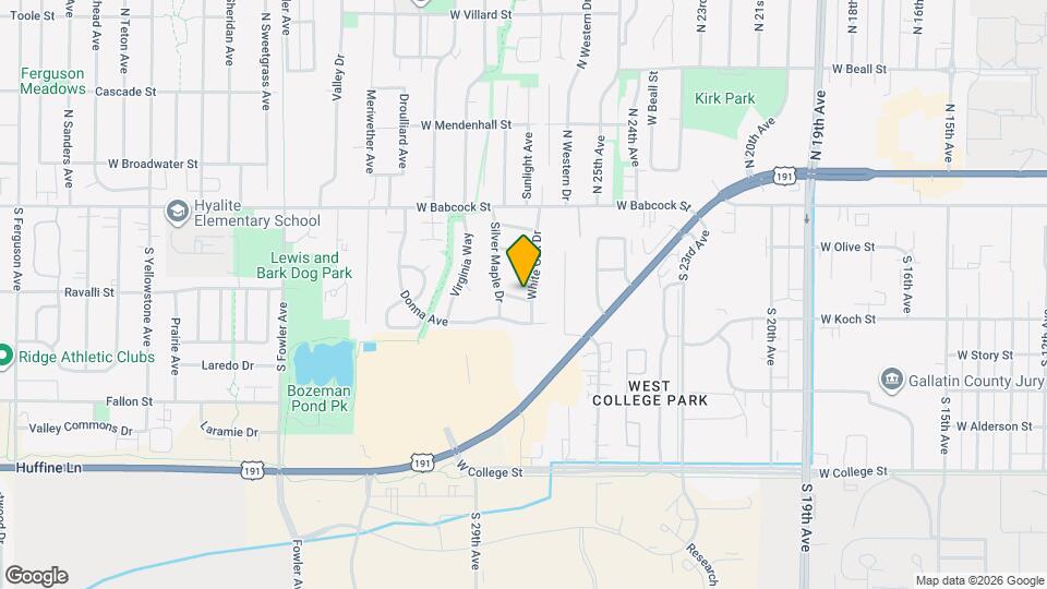 2729 Cahill St Map and Location Details