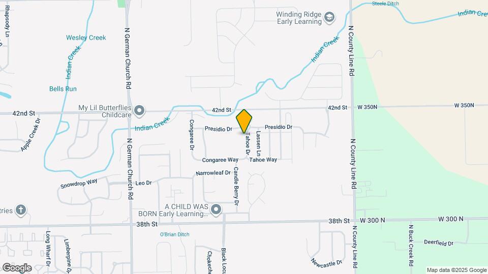 4102 Tahoe Dr Mapa y Detalles de la Ubicación