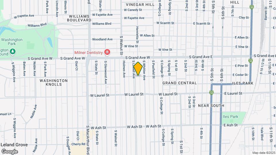 1500 S Lowell Ave Mapa y Detalles de la Ubicación