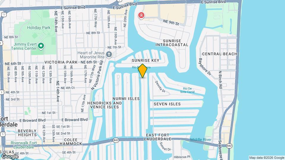 207 Royal Palm Dr Map and Location Details